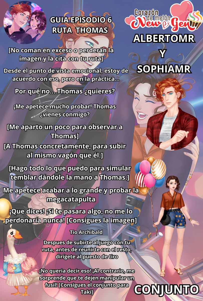 Alberto66464504's tweet photo. Guia del episodio 6 de CDM New Gen 

*Cualquier duda me pueden decir*

#CDMNEWGEN #CorazóndeMelón #AmourSucré #AmorDoce #Mycandylove #Jason #Thomas #Roy #Amanda #Devon https://t.co/N8B35cB2AT