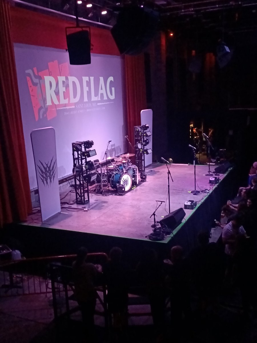 I forgot to post this but i saw <a href="/orbitculture/">Orbit Culture</a> at the Red Flag in St.Louis a few days ago this was there setup from my seat absolutely crushing stuff seeing them live i must say