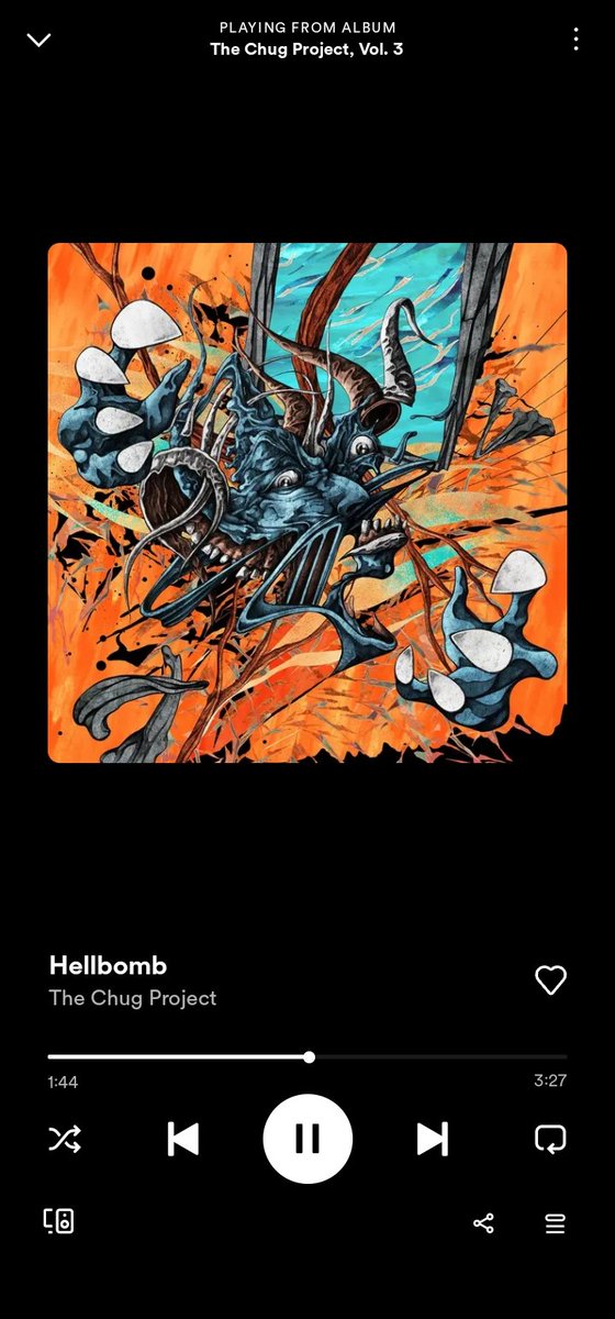 BeUpAndDoing_'s tweet photo. #NowPlaying
#OlaEnglund
#Hellbomb
#TheChugProject
#TheChugProjectVol3
#HeavyMetal https://t.co/zmnp1NAlfD