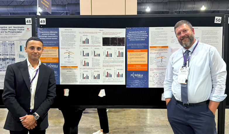 leonabioinc's tweet photo. That’s a wrap on #AAIC24! Thank you for joining our discussion of #fosgonimeton’s neuroprotective preclinical activity in #AD models.

See you next year! https://t.co/oKQk3eueJD