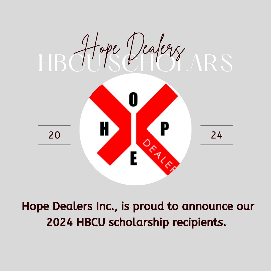 HopeDealersInc's tweet photo. Welcome Class of 2024 https://t.co/sojZ6ZLMWW