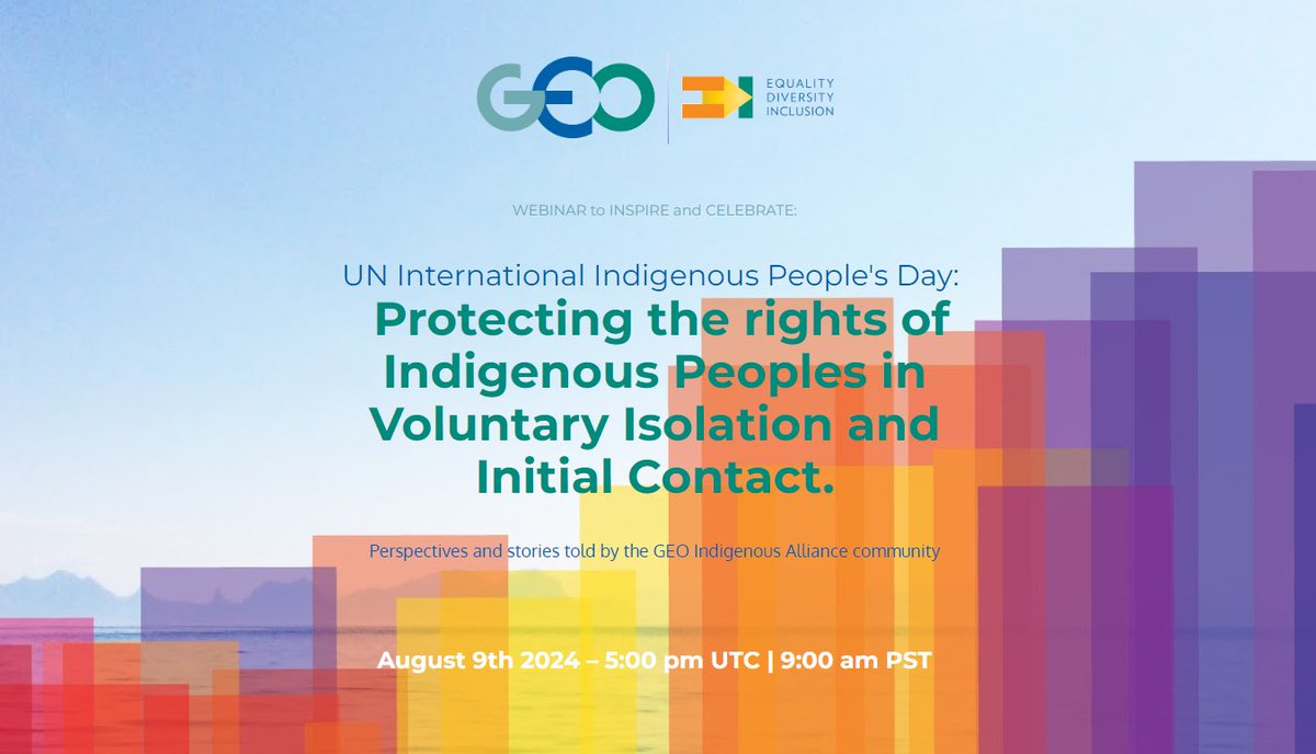 GEO Indigenous Alliance tweet media