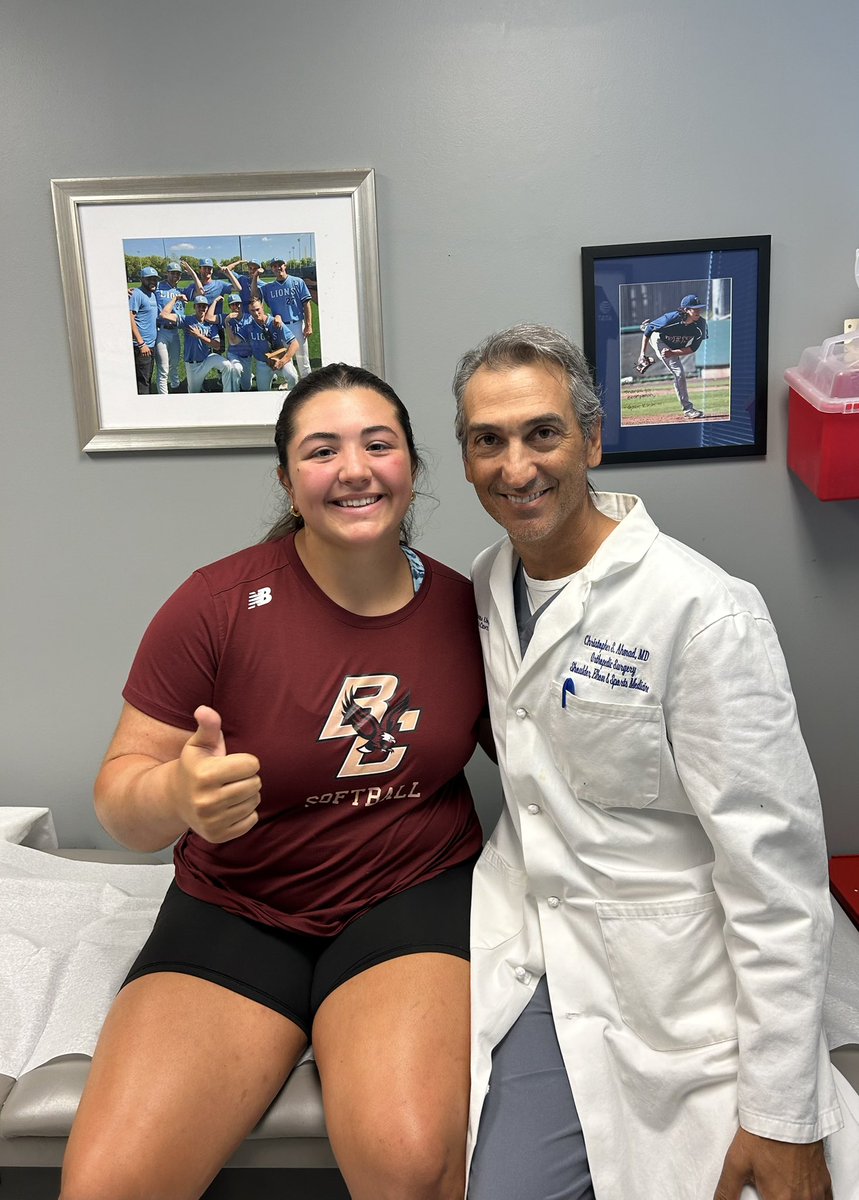 Mia Galella (@galellamia) on Twitter photo MY BRACE IS OFF!!!
I canโt thank <a href="/drchrisahmad/">Dr. Chris Ahmad</a> enough for everything he has done and continues to do for me!!!๐ซถ๐ผ
I am on my way back!!! LETโS GOOO!!! ๐ช๐ผ<a href="/SuzyWillemssen/">Suzy Willemssen</a> <a href="/kevinbednoski/">Kevin Bednoski</a> <a href="/VGWillemssen/">VA Glory National Willemssen</a> <a href="/VAGloryFP/">VA Glory Fastpitch</a> <a href="/CoachKvilhaug/">Amy Kvilhaug</a> <a href="/CoachRogerW/">Roger Wilson</a>
<a href="/coach_toric/">Tori Constantin</a> <a href="/Leah_Boggs10/">Coach Leah</a>
<a href="/BC_Softball/">BC Softball ๐ฅ</a> MY BRACE IS OFF!!!
I canโt thank <a href="/drchrisahmad/">Dr. Chris Ahmad</a> enough for everything he has done and continues to do for me!!!๐ซถ๐ผ
I am on my way back!!! LETโS GOOO!!! ๐ช๐ผ<a href="/SuzyWillemssen/">Suzy Willemssen</a> <a href="/kevinbednoski/">Kevin Bednoski</a> <a href="/VGWillemssen/">VA Glory National Willemssen</a> <a href="/VAGloryFP/">VA Glory Fastpitch</a> <a href="/CoachKvilhaug/">Amy Kvilhaug</a> <a href="/CoachRogerW/">Roger Wilson</a>
<a href="/coach_toric/">Tori Constantin</a> <a href="/Leah_Boggs10/">Coach Leah</a>
<a href="/BC_Softball/">BC Softball ๐ฅ</a>