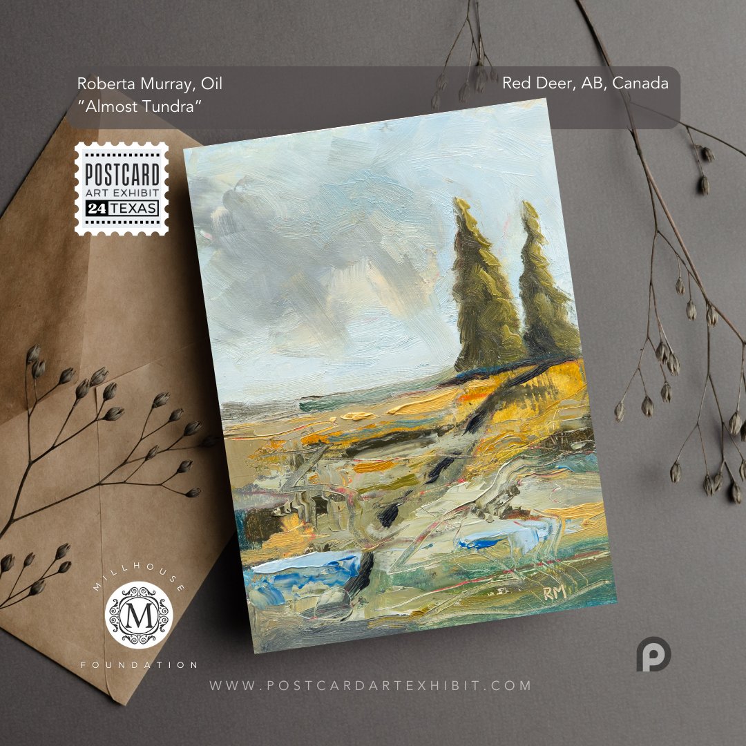 PAEartforacause's tweet photo. This lovely art card arrived in support of @millhousemck - This year we are about artists supporting artists in #postcardartexhibit24! Thank you, Roberta Murray (not on X) Follow @millhousemck #postcardartexhibit #artistssupportingartists #artforacause #artistshelpingartists https://t.co/rB1DfTywcN