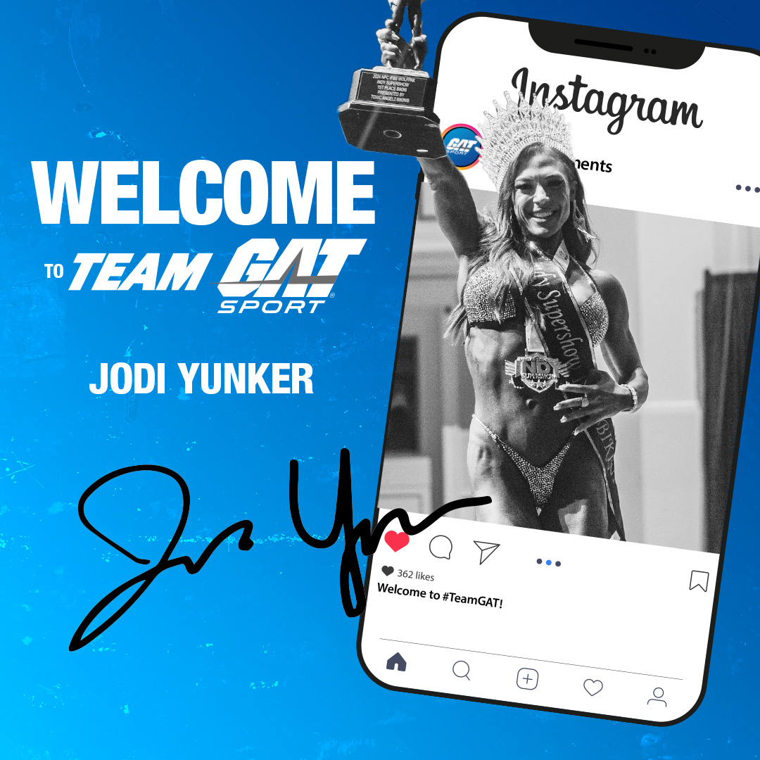 GATSPORTUSA's tweet image. 🔥 Meet Jodi Yuncker, the newest member of #TeamGAT! 🔥 Hailing from Miami, Florida, Jodi is an Online Prep &amp;amp; Lifestyle Coach for Team Alpha Aesthetics. 🏋️‍♀️ An #IFBB #BikiniPro &amp;amp; Olympian, she’s aiming for top 15 at her second #Olympia this season! 🌟🚀 #GATSport
