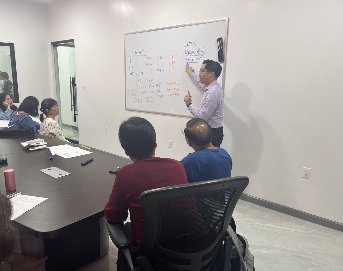 CMSusanZhuang's tweet image. This morning, my office kicked off our ESL lessons with fifteen community members in attendance. As someone who learned English as my second language, I know how crucial this is. Can’t wait to witness everyone’s progress every Wednesday at 11:00! #ESLClasses