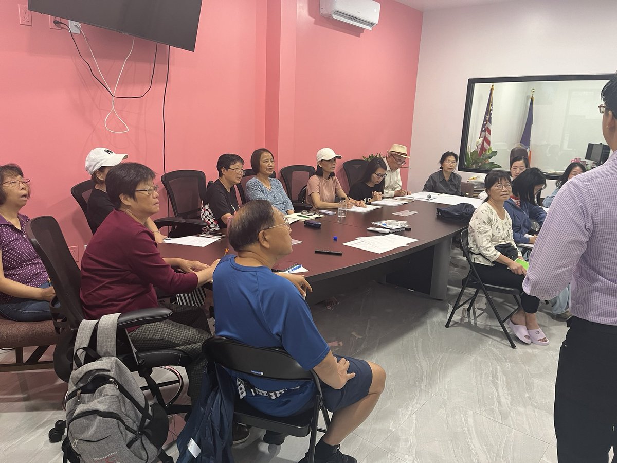 CMSusanZhuang's tweet image. This morning, my office kicked off our ESL lessons with fifteen community members in attendance. As someone who learned English as my second language, I know how crucial this is. Can’t wait to witness everyone’s progress every Wednesday at 11:00! #ESLClasses