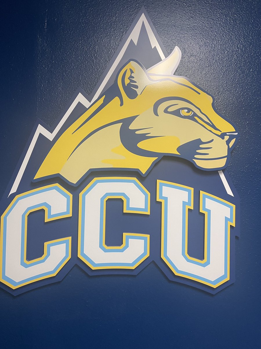 Started new job today at Colorado Christian University. Blessed to be back in the coaching profession and looking forward to competing in the RMAC conference.