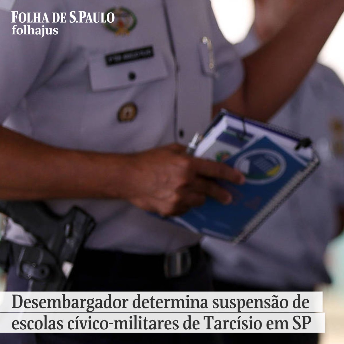 EDUCAÇÃO | O desembargador Figueiredo Gonçalves determinou a suspensão da lei que criou as escolas cívico-militares em São Paulo.📲 Leia mais: mla.bs/fb3cd2b0
📷<a href="/Ladeiraphoto/">Pedro Ladeira</a> /Folhapress
📝<a href="/isanpalhares/">Isabela Palhares</a>