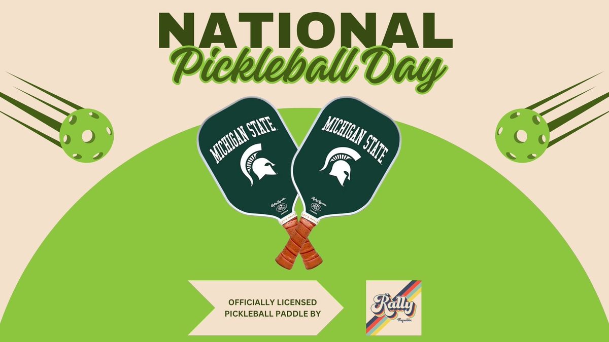 Are you a pickler? Master of the dink and a celebrated fly swatter? In celebration of #nationalpickleballday today, we're giving away a paddle from official licensee <a href="/rallyrepublic/">Rally Republic</a>! 

To enter for a chance to win:
• Follow us
• Repost this post
• Tag a friend

Good luck! 💚🤍