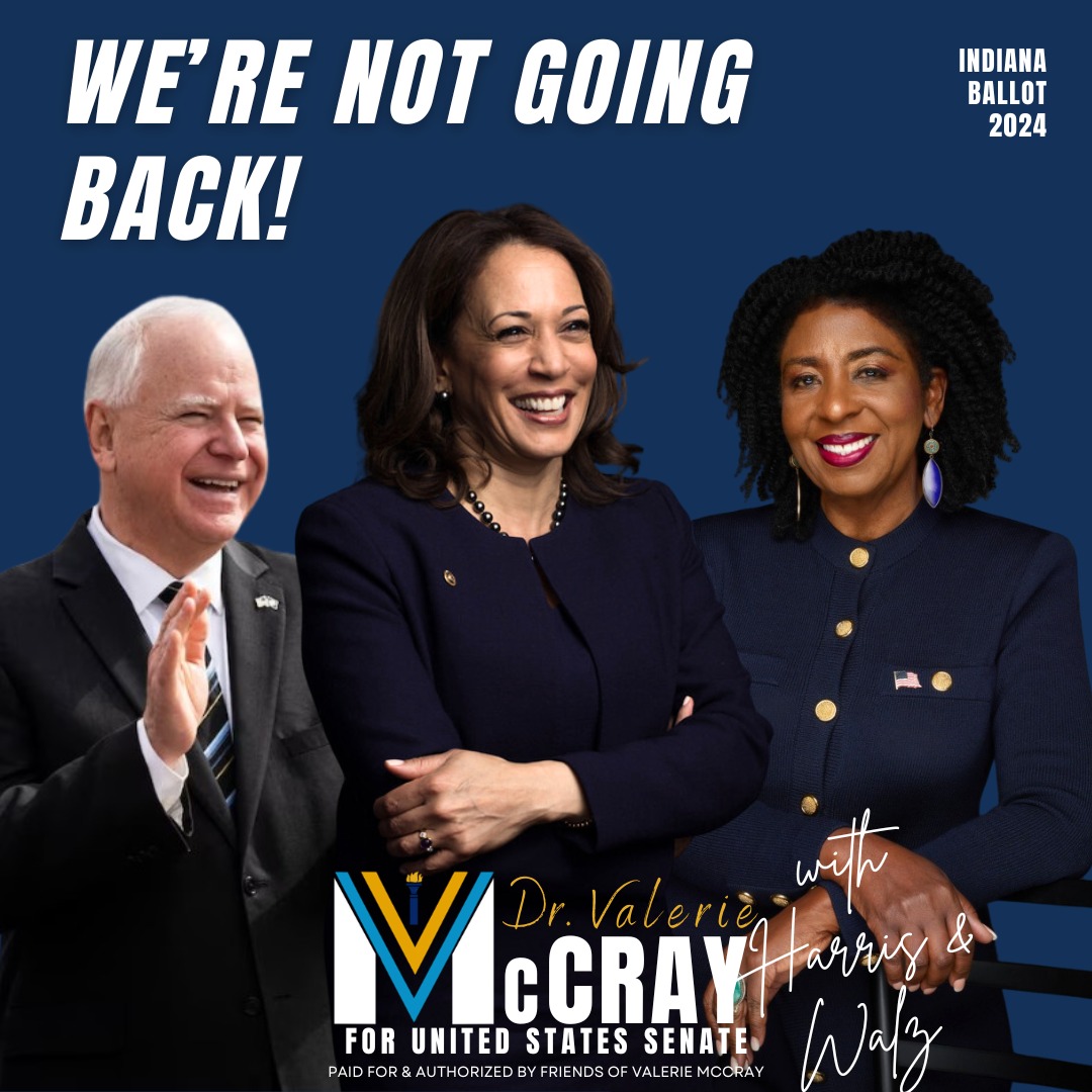 McCray4USSenate's tweet photo. Tim Walz will make an amazing VP: he has the hard-working midwestern spirit, and as governor, he has always fought for the needs of his community in Minnesota. 

As your next U.S. Senator from Indiana I look forward to working with him so we can show America that midwestern Democrats will work with Kamala Harris to get the job done.