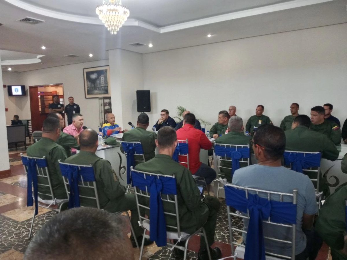 #07Ago Reunión para los IV Juegos Mundiales Militares de Cadetes Venezuela 2024, finiquitando detalles para este importante evento deportivo.

IV Juegos Mundiales Militares Cadetes... "Amistad a través del deporte".

<a href="/CISM_HQ/">CISM</a>
@fedefanb
@Jcadetesofocial2024