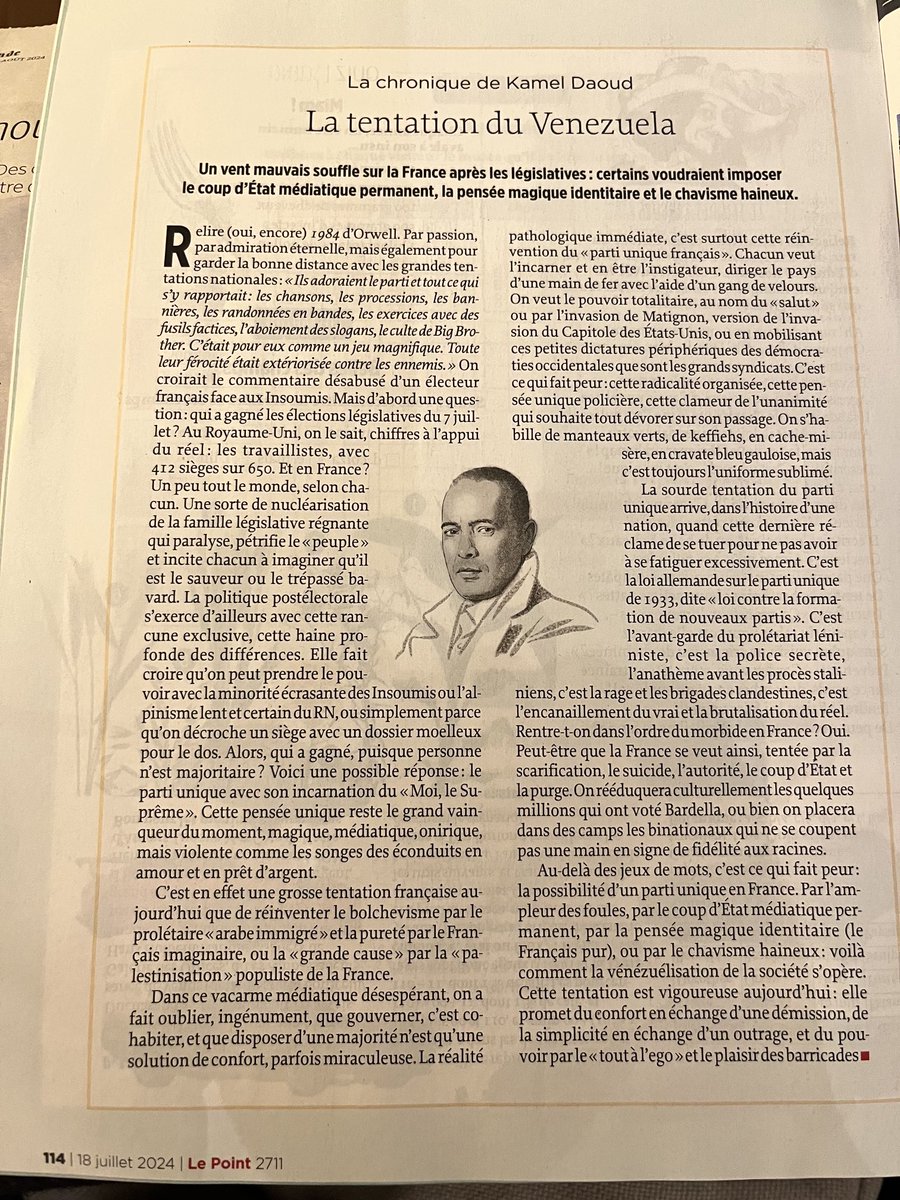 FredericEncel's tweet photo. Pour qui aurait raté cette excellente tribune de l’un des plus lucides et courageux intellectuels contemporains. https://t.co/bQBKgVHPrO