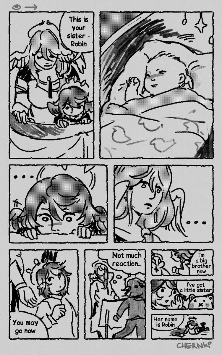 as that one dunmeshi page, a redraw
#sundayhsr #robinhsr