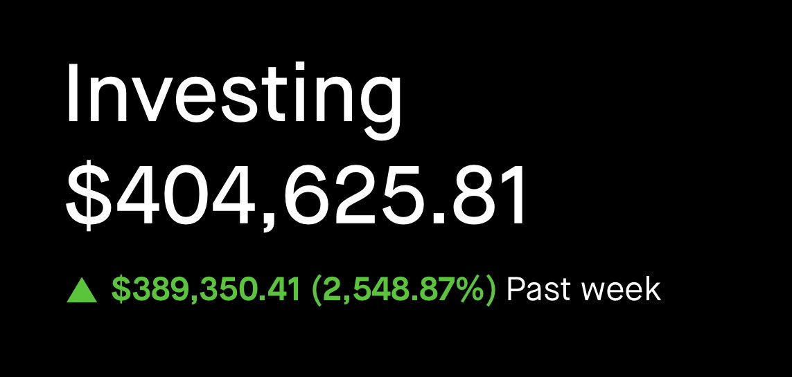 stocksandrealestate (@stocksandreales) on Twitter photo SMALL ACCOUNT CHALLENGE COMPLETED 
I TURNED $500 INTO $400,000 IN 10 DAYS
ALL TRADES WERE POSTED ON HERE LIVE. YOU COULD’VE DONE THE SAME, ALL YOU HAD TO DO WAS FOLLOW ME SMALL ACCOUNT CHALLENGE COMPLETED 
I TURNED $500 INTO $400,000 IN 10 DAYS
ALL TRADES WERE POSTED ON HERE LIVE. YOU COULD’VE DONE THE SAME, ALL YOU HAD TO DO WAS FOLLOW ME