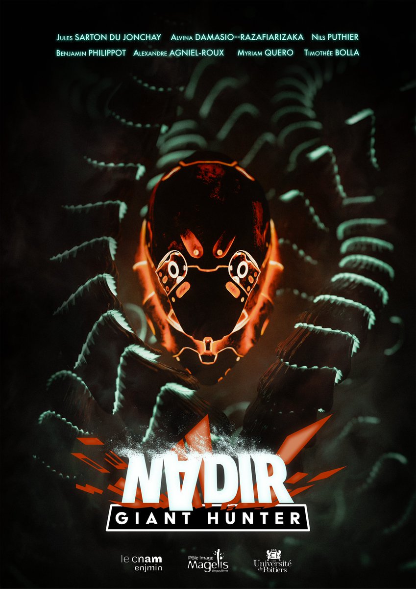 Le premier jeu sur lequel j'ai travaillé en tant que Game Designer est disponible ! ✨ 

Nadir : Giant Hunter est un jeu d'action fast paced, déplacez vous au grappin dans une faille immense afin d'éliminer des créatures titanesques ! 
👉 C'est gratuit boolti.itch.io/nadir