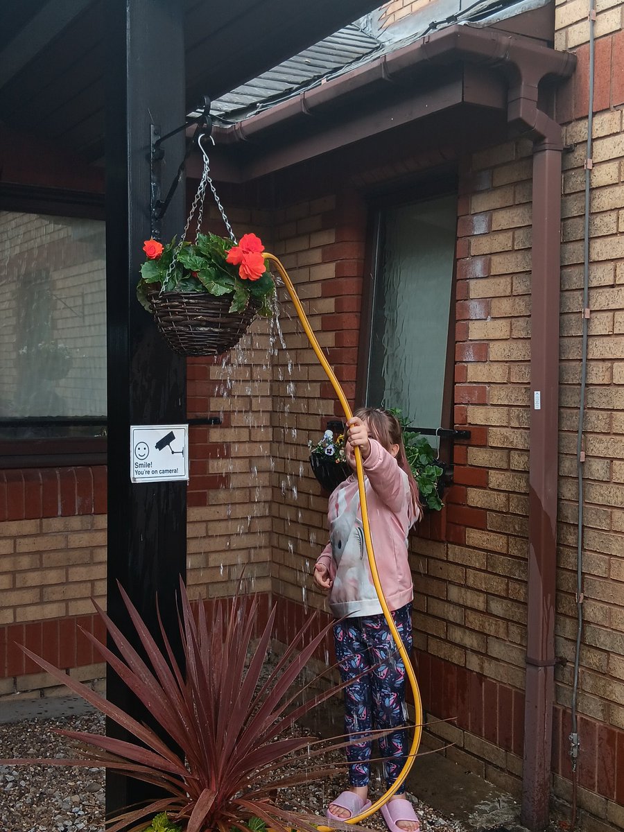 EmmaCla24925473's tweet photo. Lily_joy keeping the recoveryhub@leeds flowers in bloom by giving them a lovely drink https://t.co/s9yKxoSPzb