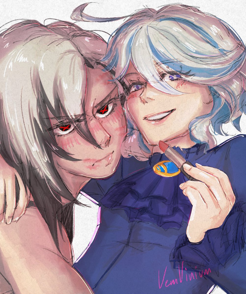 VemVinium's tweet photo. Face swatch 💋

Day 4: Lipstick
#ArlefuriWeek2024 #arlefuri #Arlecchino #Furina #原神 https://t.co/PZzLZZwxc8