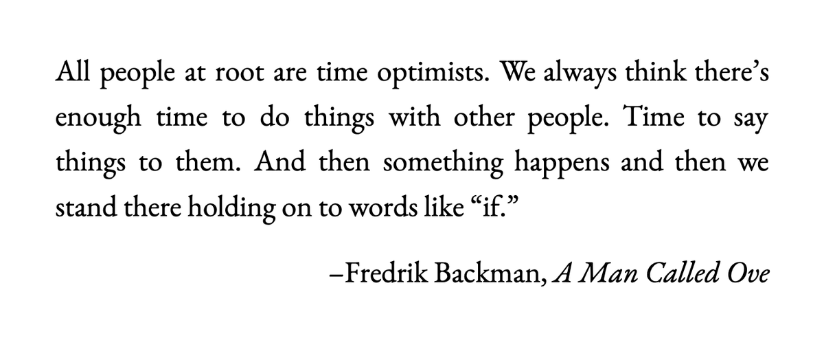 I felt this deeply. Masterful writing from <a href="/Backmanland/">Fredrik Backman</a>
