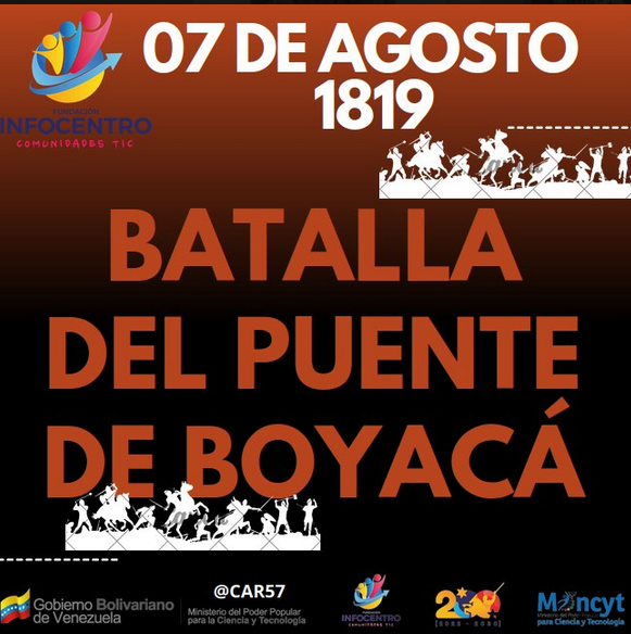 #7Ago 
#VenezuelaHaceJusticia    
 ¡Patria justa!
<a href="/NicolasMaduro/">Nicolás Maduro</a> <a href="/planwac/">William Castillo Bollé</a>  <a href="/Gabrielasjr/">Gabriela Jiménez</a>
<a href="/LaRosaInfoVE/">LaRosaInfoVE</a> <a href="/brigadasCHCH/">Brigadas comunicacionales Hugo Chávez</a> <a href="/enunclicvlc/">caraboboenunclic</a>
