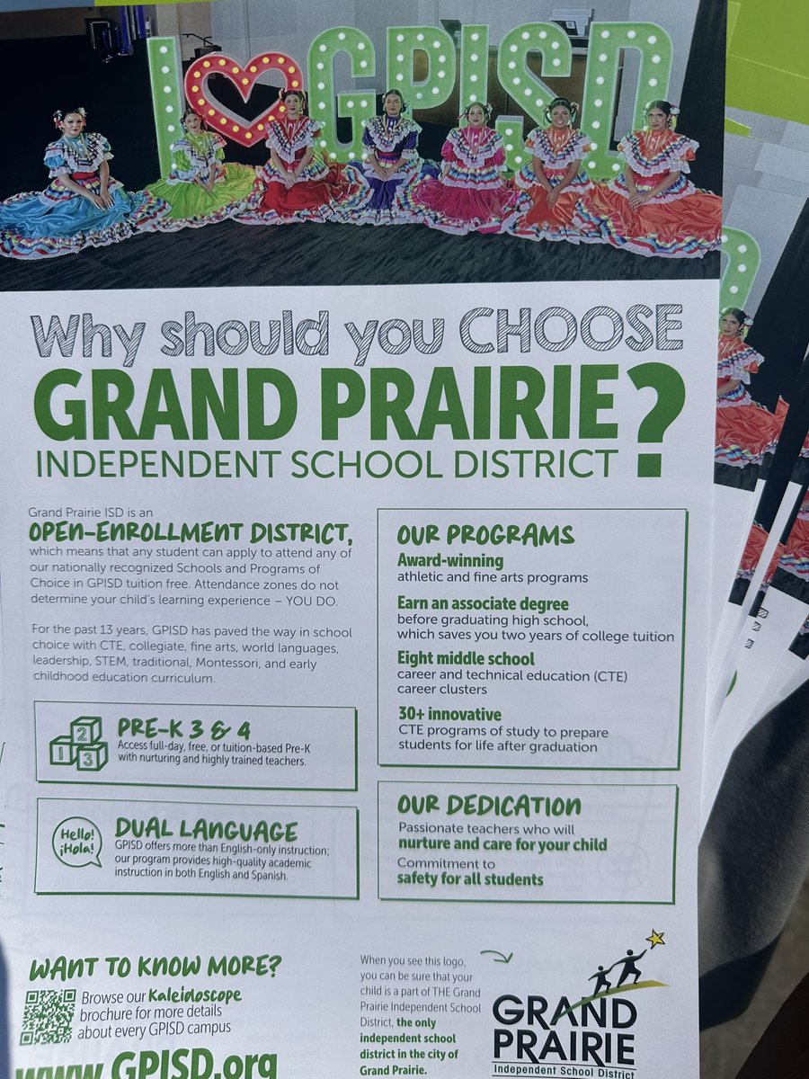 We love sharing all the great things happening in <a href="/grandprairieisd/">Grand Prairie ISD</a>! Visit our website for more information! gpisd.org

#FeetOnTheStreet2024 #WeAreGPISD #bestyearever