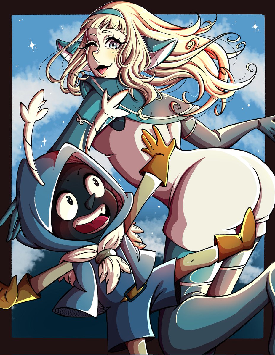 Second drawing I've made for the fanzine <a href="/Dofus2Tofus/">Dofus to Tofus-Complete!</a> !