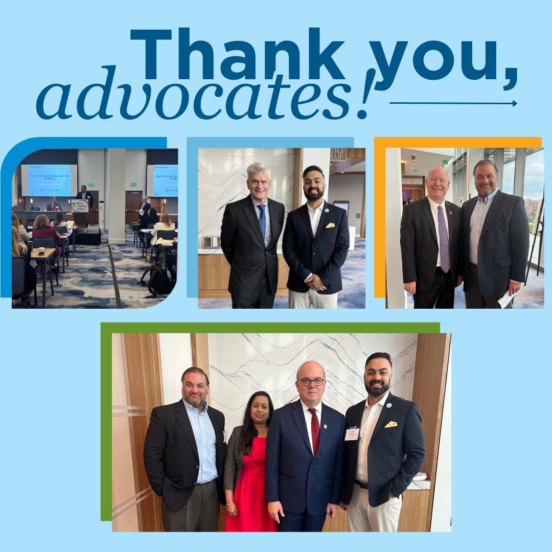 AmerGastroAssn's tweet photo. Our members @NatYamini, @RajivBhutaMD and Dr. Neil Gupta advocated on behalf of GIs and patients during @specialtydocs’ #ASMFlyIn last week. Thank you to our advocates for fighting for #priorauth reform, #Medicare reimbursement & more! More ⬇️ https://t.co/zvnFsZD63v https://t.co/Y5eftGOnGr