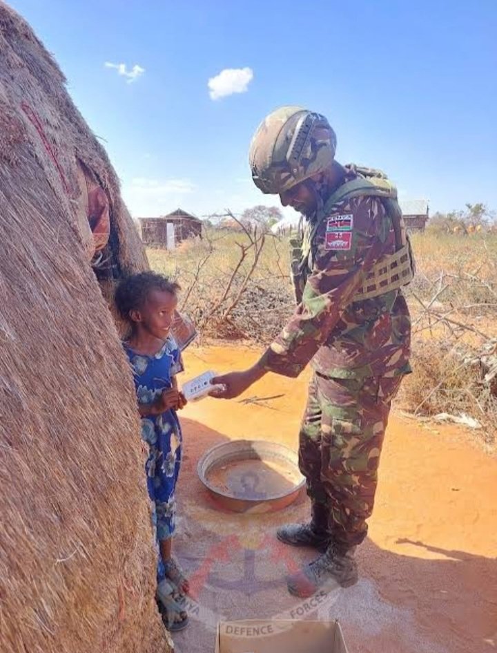 "A military father's bravery not only protects his country but also inspires his children."

#UlinziWaTaifa