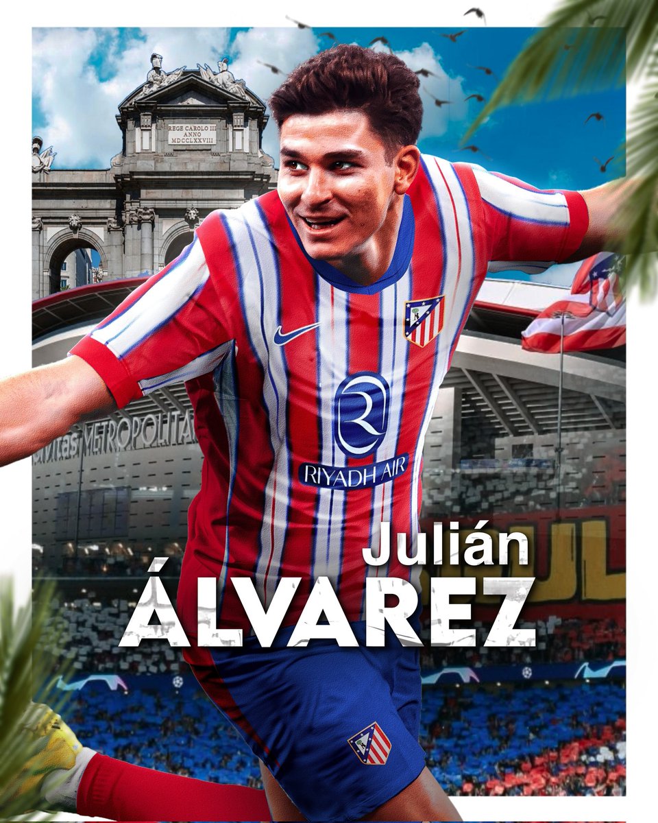 Grizvisual's tweet image. 彡JULIAN🇦🇷🕸️_Atletico Madrid:: 
#smsports #designer #julianAlvarez #AtleticoMadrid