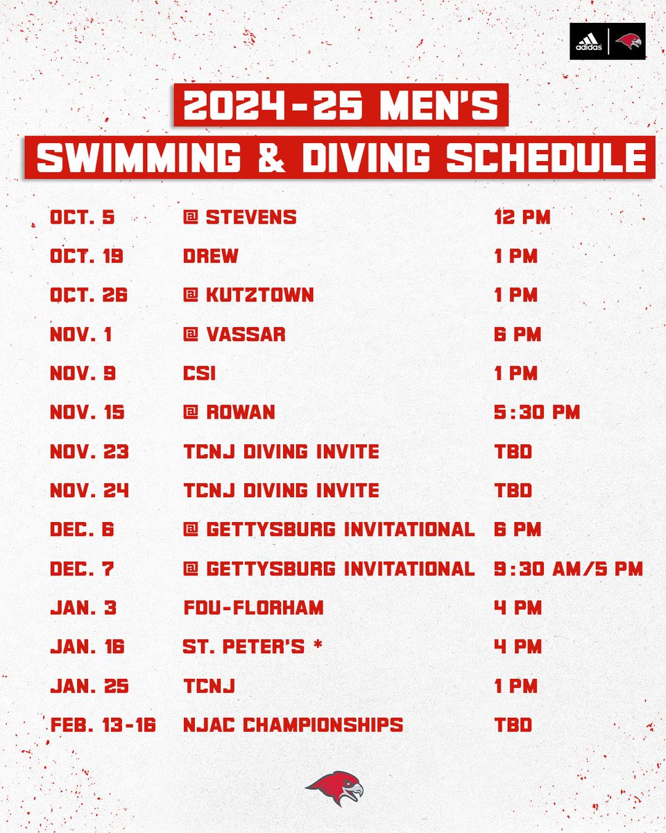 Montclair State Athletics (@msuredhawks) on Twitter photo READY. TO. GO. 👊
Unveiling the 2024-25 Swimming & Diving Schedules! 🏊♂️🏊♀️
<a href="/montclairstateu/">Montclair State University</a> | #ComeFlyWithUs READY. TO. GO. 👊
Unveiling the 2024-25 Swimming & Diving Schedules! 🏊♂️🏊♀️
<a href="/montclairstateu/">Montclair State University</a> | #ComeFlyWithUs