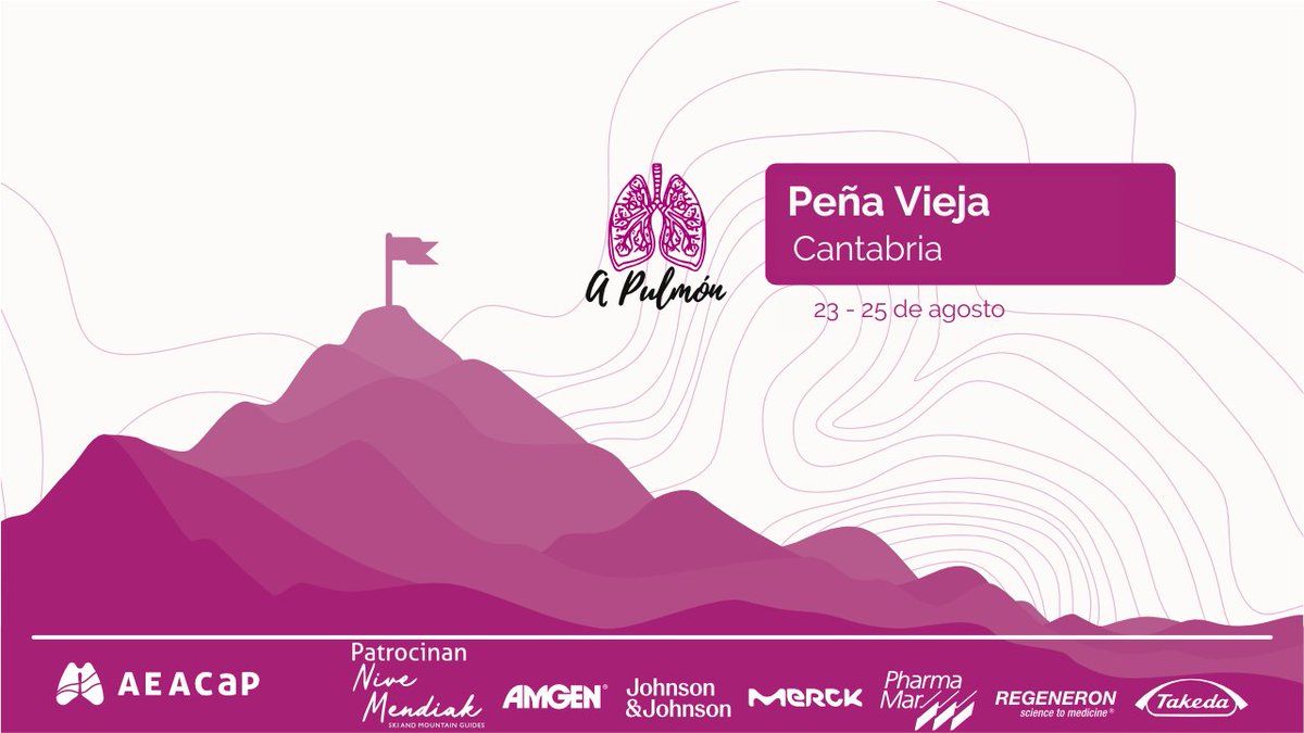 Cáncer de Pulmón (@aeacap) on Twitter photo 🔵🫁 El <a href="/ProyectoAPulmon/">Proyecto A Pulmon</a> asciende este agosto el Peña Vieja (2.617 m),perteneciente al municipio de Camaleño
➡️ Objetivo: mostrar la otra cara del #cáncerdepulmón y aumentar la concienciación social a través del deporte de montaña
ℹ️ bit.ly/APulmon-peñavi… 🔵🫁 El <a href="/ProyectoAPulmon/">Proyecto A Pulmon</a> asciende este agosto el Peña Vieja (2.617 m),perteneciente al municipio de Camaleño
➡️ Objetivo: mostrar la otra cara del #cáncerdepulmón y aumentar la concienciación social a través del deporte de montaña
ℹ️ bit.ly/APulmon-peñavi…