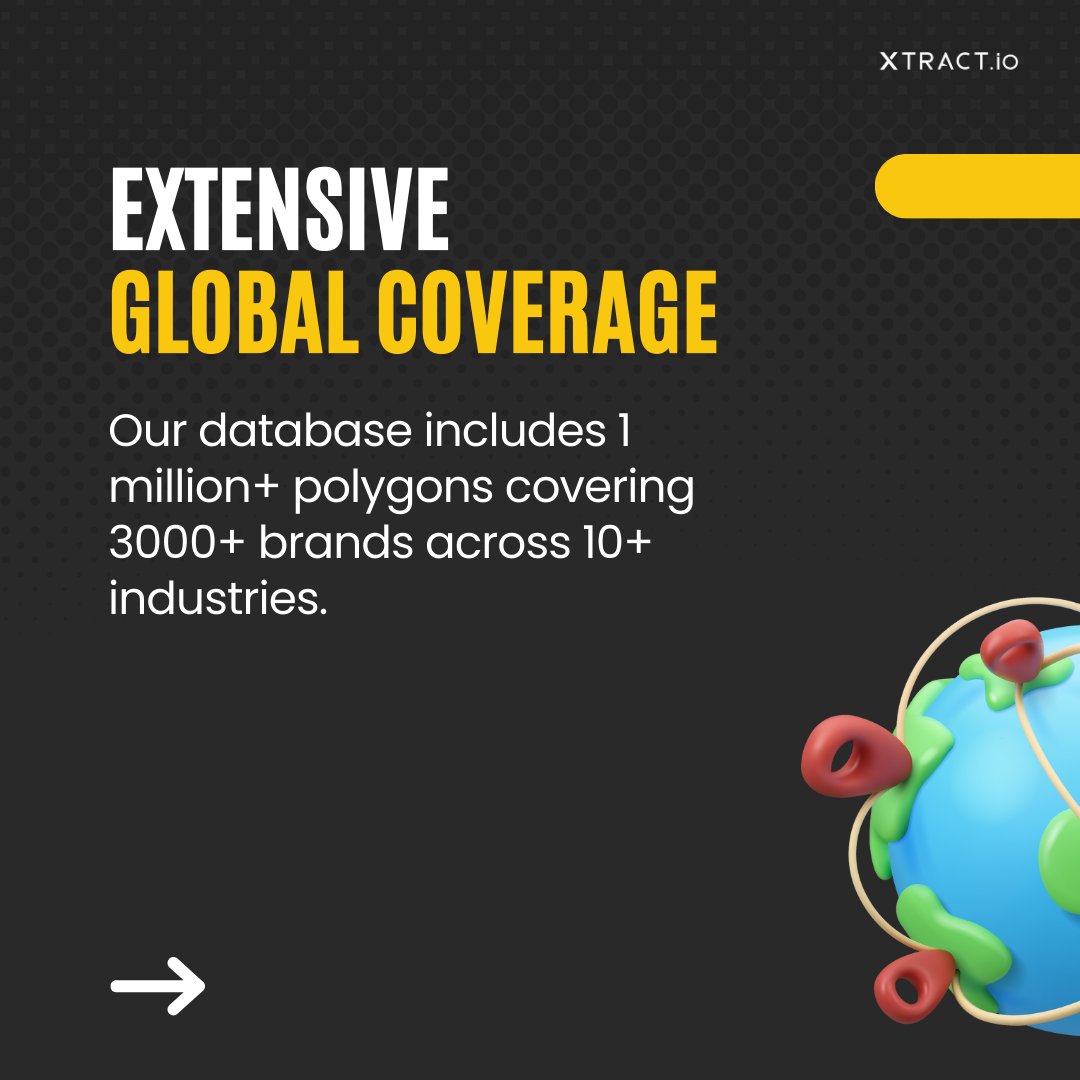 xtract_io's tweet image. Did you know that accurate polygon data can boost your market analysis precision by up to 95%? Discover how Xtract can improve your business needs.
zurl.co/IEXe
#polygondata #data #polygon
