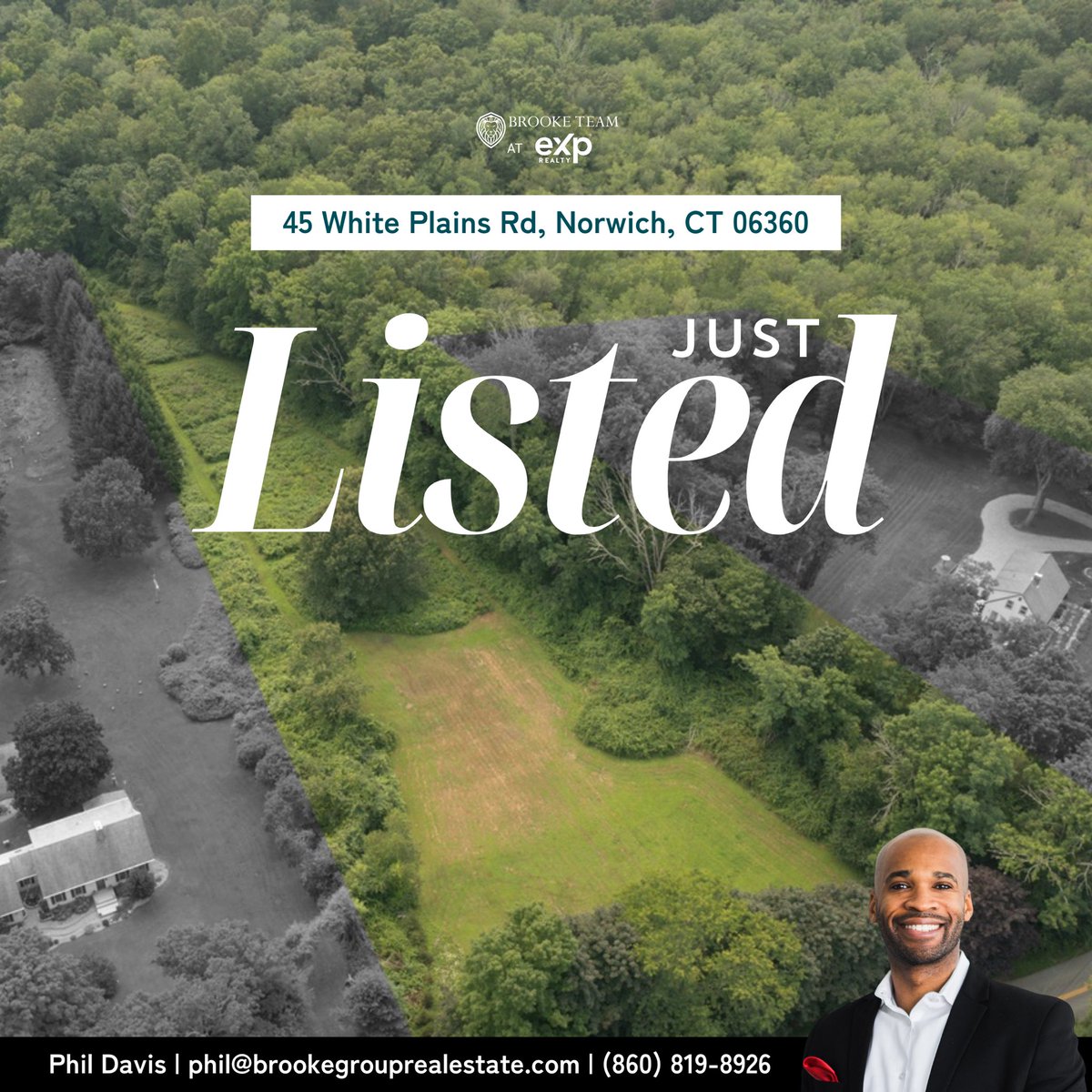 PhilDRealty's tweet photo. 🌿 New Listing! 20.62 acres at 45 White Plains Rd, Norwich, CT for $150K! Zoned for a single-family home, former plant nursery. Perfect for a home, winery, barn, or farm. 18 mins to Mohegan Sun, 25 mins to Foxwoods. Ideal for Airbnb or long-term rental!  #InvestmentProperty https://t.co/0Y8esgLhbE