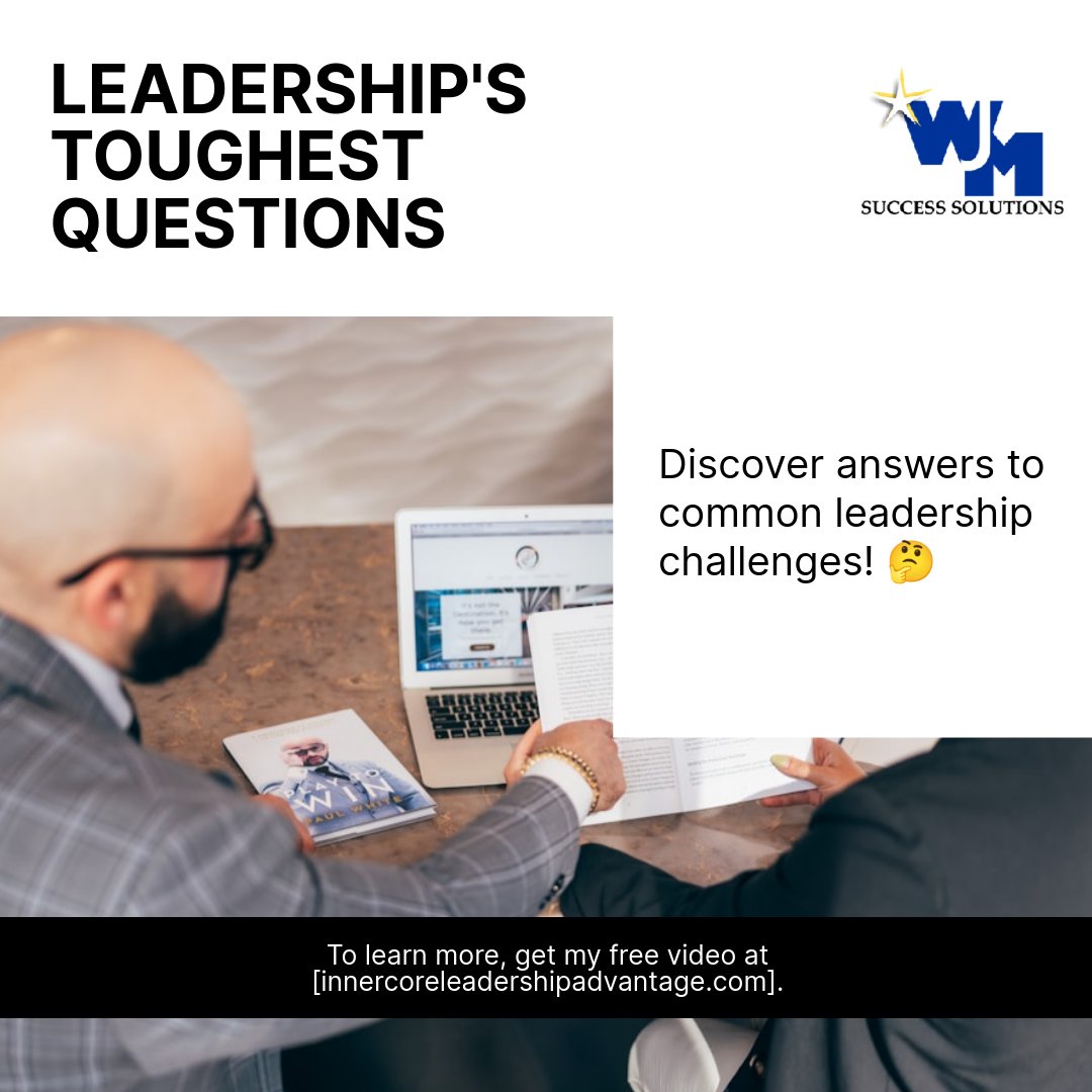 WilliamMakell's tweet photo. 5 questions every leader struggles to answer:

1️⃣ How to build trust within the team? https://t.co/u7LnlFkSbK