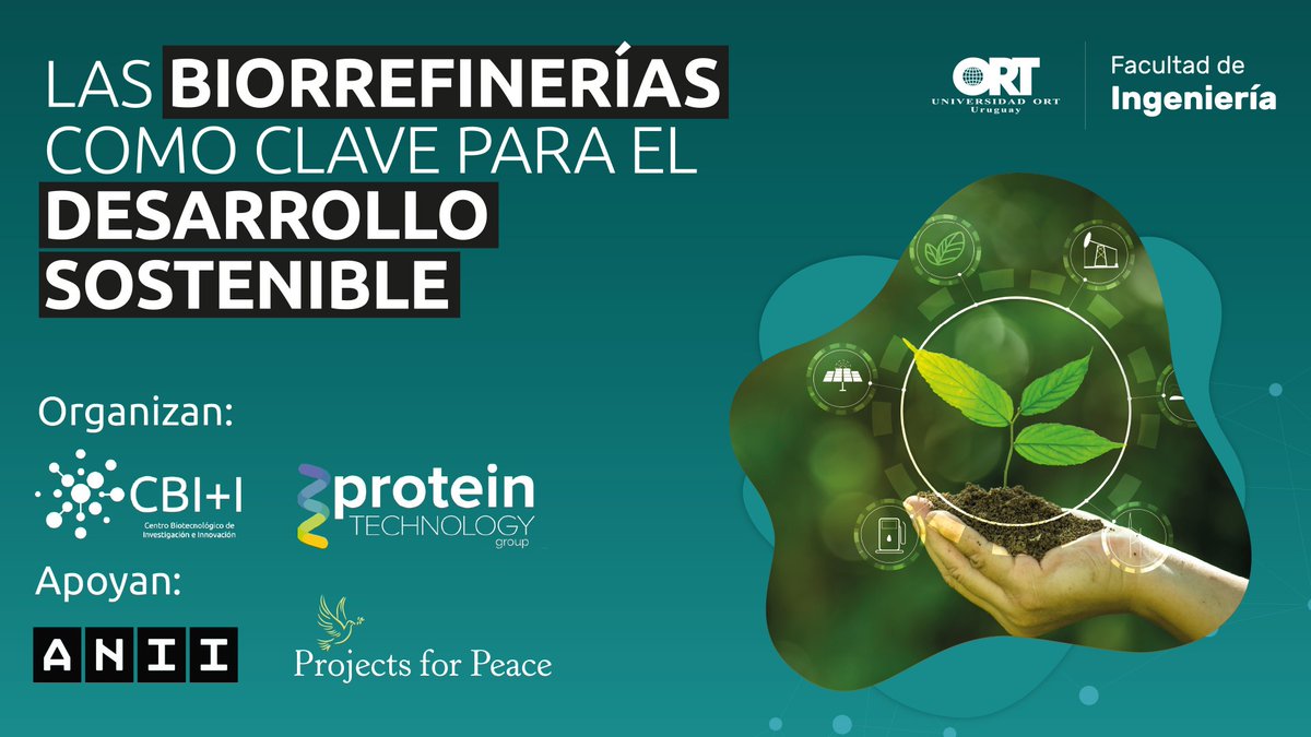 📌 Las biorrefinerías como clave para el desarrollo sostenible

Se llevarán a cabo una serie de charlas, y se expondrán proyectos por parte de integrantes del Laboratorio de Biotecnología.

🗓️ Miércoles 14 de agosto
⌚️ 8:30 h
📍 Campus Centro

🔗 bit.ly/Biorrefinerías…