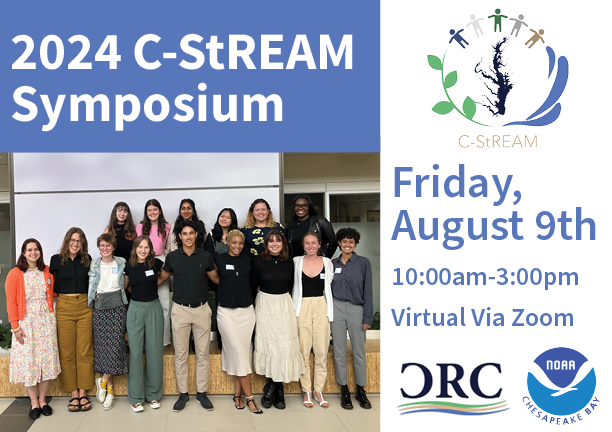 ChesResearch's tweet photo. This Friday, our 2024 cohort of summer fellows and interns will be presenting their summer research and experience working on projects across the Chesapeake Bay watershed. 

Register to tune in virtually and support young scientists: https://t.co/ZLHKdVXuOv https://t.co/SbH2uAM8pv
