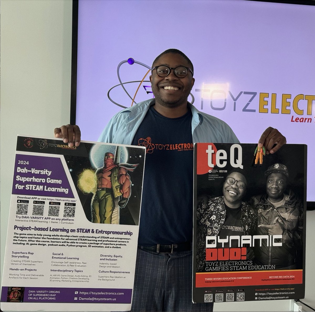 ToyzTidbit: Co-Founder and CTO Wole Idowu was recently interviewed by the Swartz Center of Entrepreneurship among other Carnegie Mellon based startups. Stay tuned for the interview release!