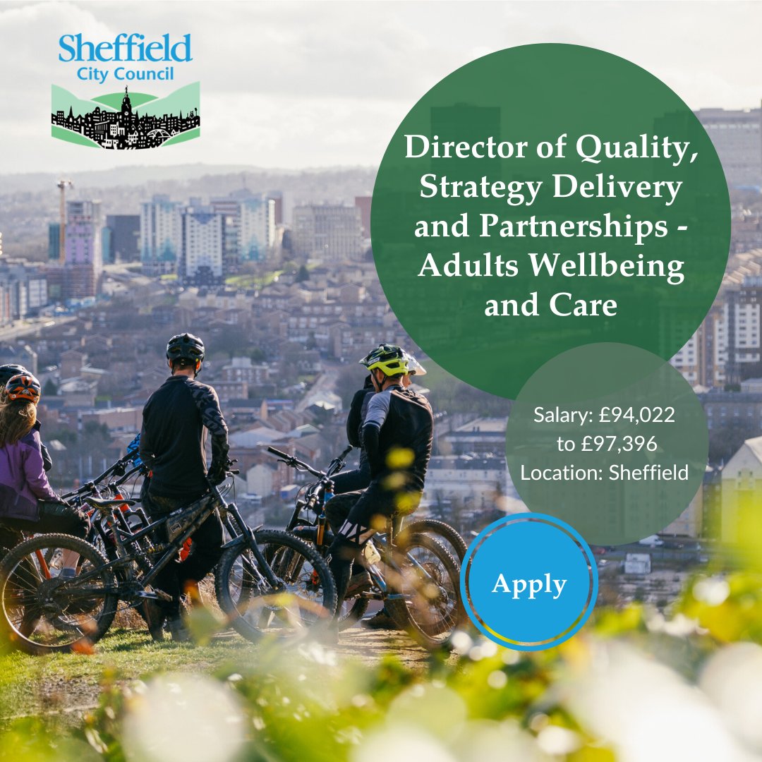 GatenbySanderson (@gatenbys) on Twitter photo NEW OPPORTUNITY <a href="/SheffCouncil/">Sheffield City Council</a>
As the Council's Director of Quality, Strategy Delivery and Partnerships, you will champion high-quality, personalised care and support.
To learn more, visit tinyurl.com/2r4nv9yp
#QualityDirector #StrategyDelivery #Sheffield NEW OPPORTUNITY <a href="/SheffCouncil/">Sheffield City Council</a>
As the Council's Director of Quality, Strategy Delivery and Partnerships, you will champion high-quality, personalised care and support.
To learn more, visit tinyurl.com/2r4nv9yp
#QualityDirector #StrategyDelivery #Sheffield