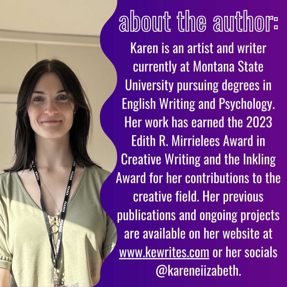 We are honored to publish Karen Elizabeth's YA story "The Bird Bag" as the Young Adults Write YA Contest 3rd Place Winner. Go forth and read it at: unchartedmag.com/stories/the-bi… 🐦👝