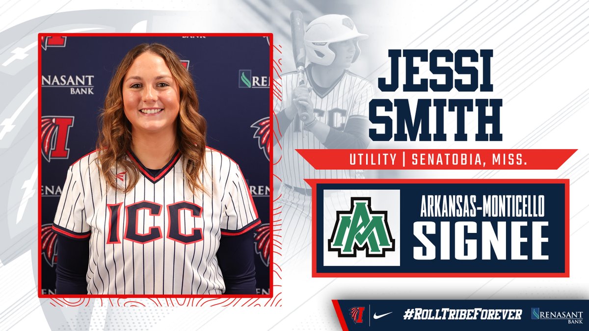 #ICCSB - Congratulations to Jessi Smith on signing with Arkansas-Monticello! #RollTribeForever