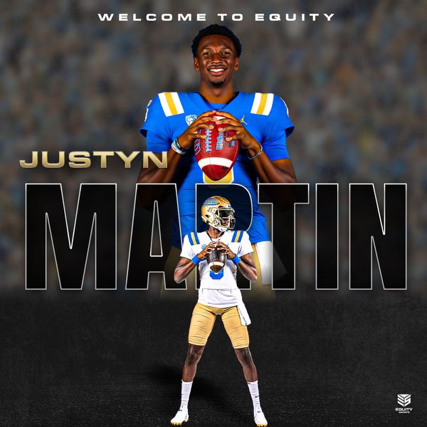 Excited to welcome <a href="/justyn_martin8/">J M A R T</a> to the Equity family for NIL representation ✍️🔥