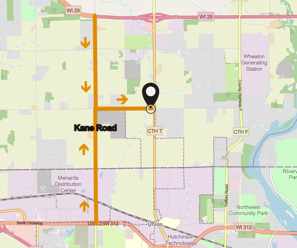 Traffic Alert - UPDATE

ECPD is shutting down Kane Road and 20th Avenue as of 11 a.m. Nobody will be allowed into the event via Kane Road. To exit the area, head north to WIS 29.
ECPD is also asking drivers to NOT park their vehicles on the side of the road.