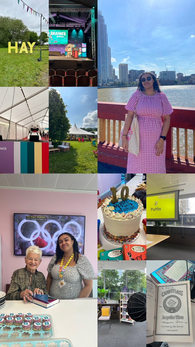 One year as a Penguin &amp; what a year it has been 📖🐧🐧

Some highlights from what has been a fantastic first year in the industry 🫶🏽
#publishing