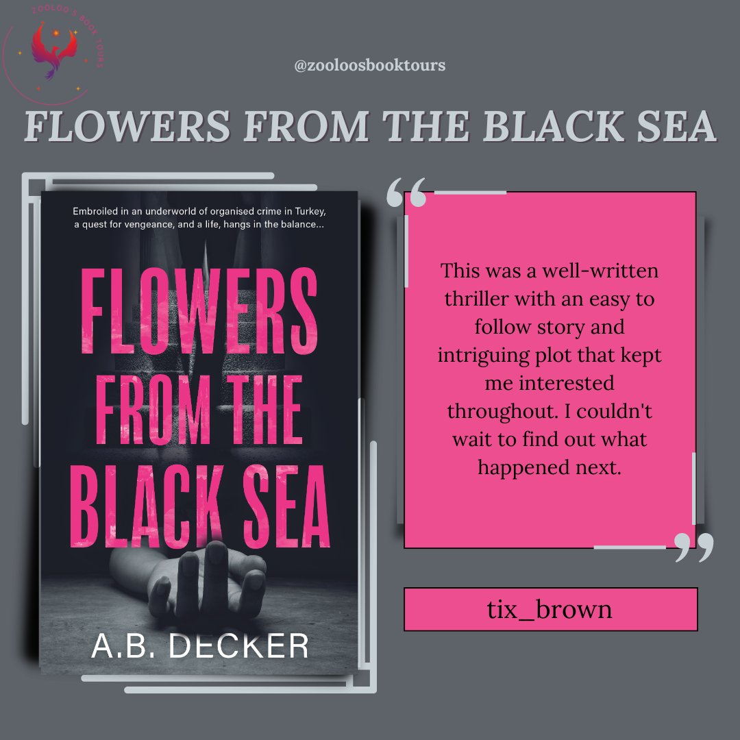 Catching up on the #booktour for #FlowersfromtheBlackSea we saw posts from @tibrownx and <a href="/fitzgerald631/">emma fitzgerald</a> ~You can read all the reviews here ~ tinyurl.com/4xtswjcx

Tomorrow we will see <a href="/kazlovesbooks1/">Kaz</a> sharing their thoughts!
 
<a href="/decker_ab/">Abe & Eddie</a> 
#ZooloosBookTours