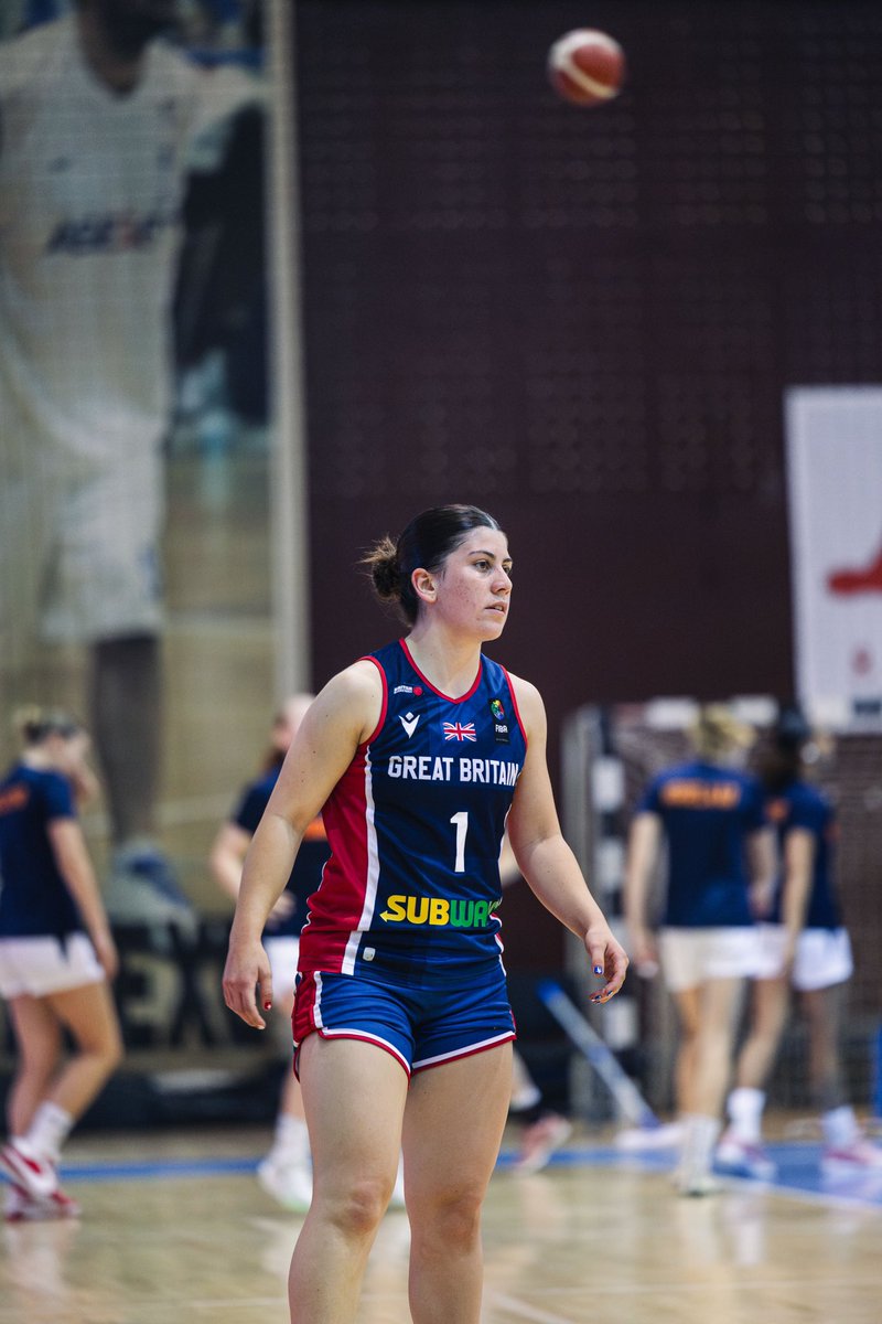 gbbasketball's tweet image. WIN! 🔥 

The U18W take a big 10 point win against Netherlands! Final score 57-68 🇬🇧🤩 

#GBbasketball