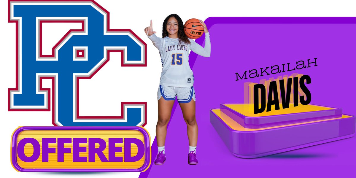 Congratulations to Lady Lion’s Makailah Davis on receiving an offer from Presbyterian College!! #LWay #LadyLions #LegacyEarlyCollege