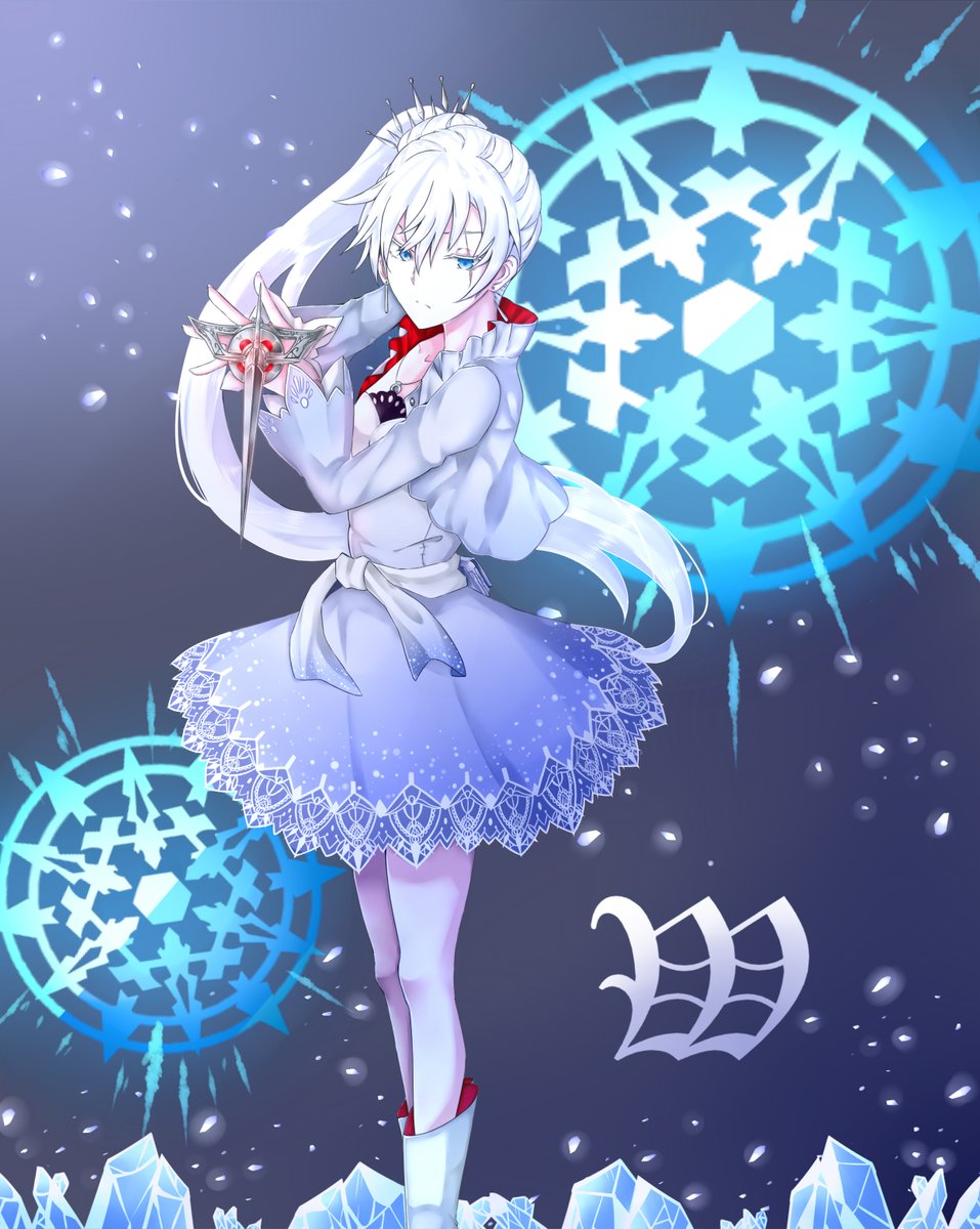jindianjun000's tweet photo. The progress about I draw Weiss:
V1 (2018) ➡️ V4 (2021) ➡️ V7 (2023) ➡️ V10(?) (2024)
#WeissSchnee https://t.co/oktVnJTfTd