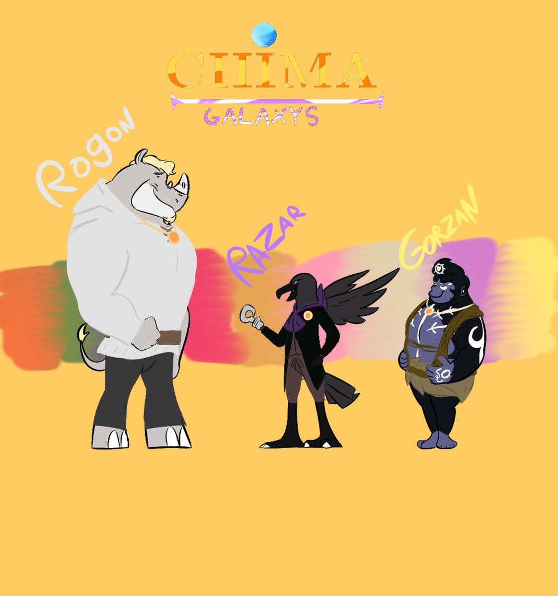 ARTREXTRYL's tweet photo. THE LEGENDS OF CHIMA GALAXYS!! CHARACTERS, CHIMA Warriors 3!!
Rogon, miner of the rhino kingdom, Razar, the ravening crow Gorzan, son of the chief of the gorilla people
#lego #Thelegendsofchima #supersentai #PowerRangers #Gingaman #furryart #ComicArt https://t.co/mtCU53dLo3