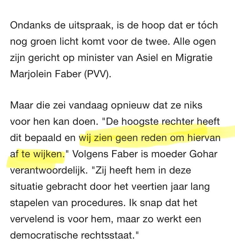 Om het positief te houden. 
Zullen we een inzamelingsactie opzetten om een hart te kopen voor minister Faber. 
En misschien een lesje Nederlands, zodat ze het verschil tussen willen en kunnen kan leren?