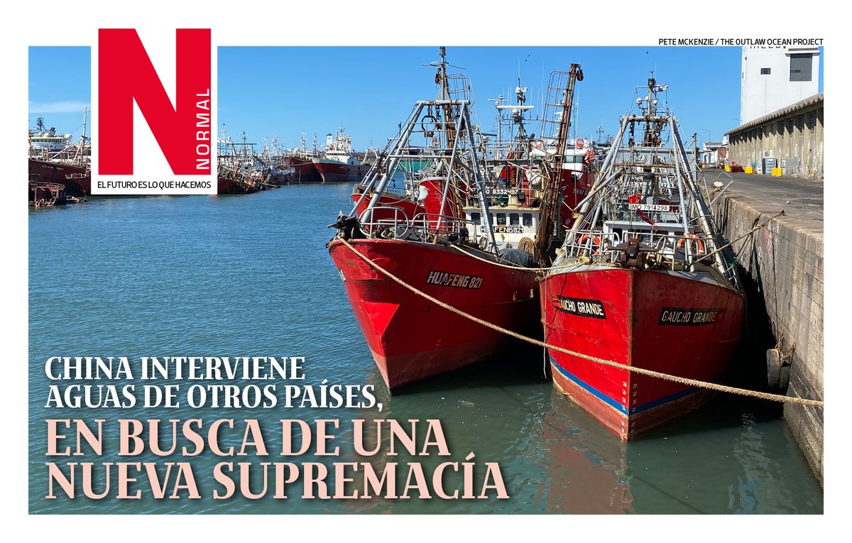 elsolde_mexico's tweet photo. 🔴#TheOutlawOceanProject | Regresa @ian_urbina a la @OEMenlinea con una nueva investigación sobre cómo el gigante asiático disfraza sus #embarcaciones con las banderas de otros países para controlar aún más el mercado pesquero internacional.
https://t.co/Jlnbfmj7NH https://t.co/ABA1eqr3b5